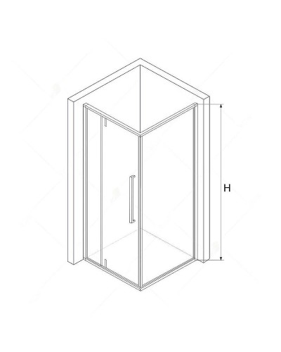 Душевой уголок RGW Stilvoll SV-44 120x90 06324429-011 профиль Хром стекло прозрачное