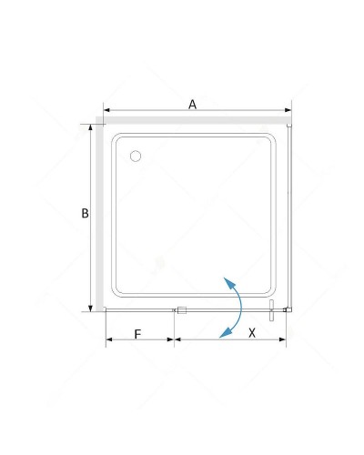 Душевой уголок RGW Stilvoll SV-44 120x100 06324420-011 профиль Хром стекло прозрачное