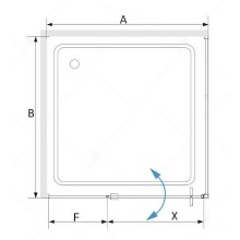 Душевой уголок RGW Stilvoll SV-34 90х90 06323499-11 профиль Хром стекло прозрачное