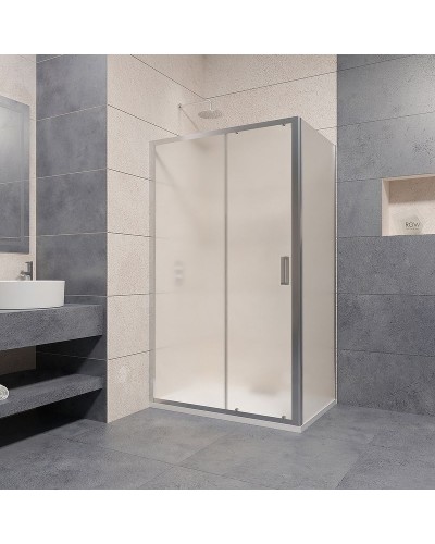 Душевой уголок RGW Passage PA-76 140х70 35087647-21 профиль Хром стекло матовое-сатинат