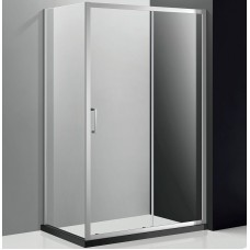 Душевой уголок Cezares Molveno 130x100 MOLVENO-AH-11-130/100-C-Cr-IV профиль Хром стекло прозрачное