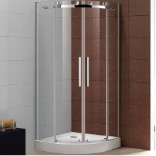 Душевой уголок Cezares Stylus-M 90x90 STYLUS-O-M-R-2-90-C-Cr профиль Хром стекло прозрачное