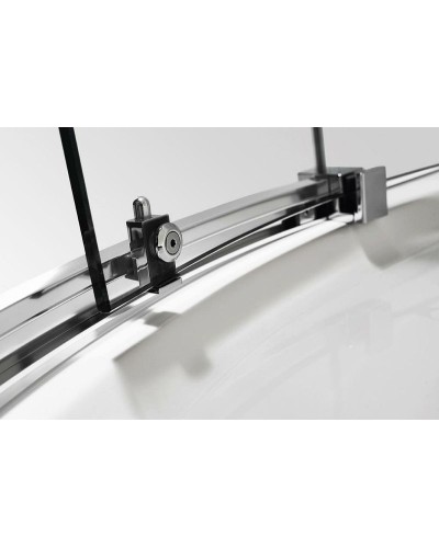 Душевой уголок Cezares Stylus-M 90x90 STYLUS-O-M-R-2-90-C-Cr профиль Хром стекло прозрачное