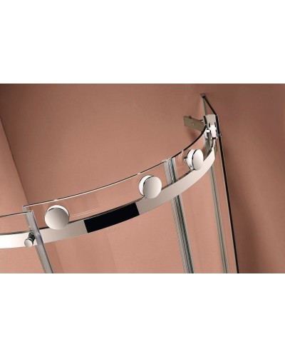 Душевой уголок Cezares Stylus-M 90x90 STYLUS-O-M-R-2-90-C-Cr профиль Хром стекло прозрачное