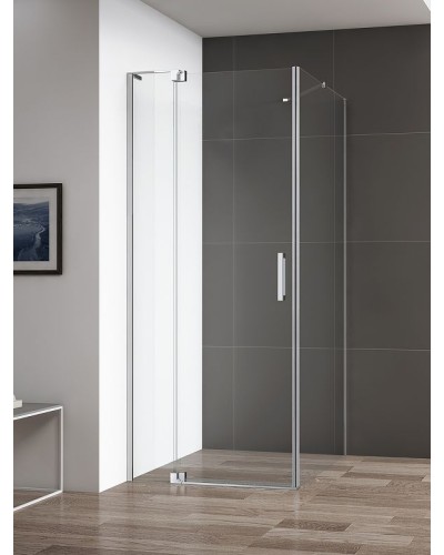 Душевой уголок Cezares Slider 100x90 SLIDER-AH-1-90-90/100-C-Cr профиль Хром стекло прозрачное