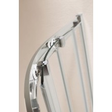 Душевой уголок Cezares Eco 120x100 ECO-O-RH-2-120/100-C-Cr профиль Хром стекло прозрачное