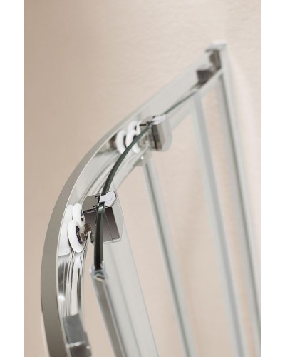 Душевой уголок Cezares Eco 120x100 ECO-O-RH-2-120/100-C-Cr профиль Хром стекло прозрачное