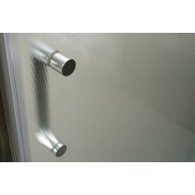 Душевой уголок BelBagno Unique 115x90 UNIQUE-AH-2-100/115-75/90-M-Cr профиль Хром стекло матовое