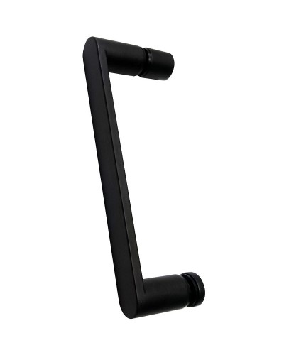 Душевой уголок Abber Sonnenstrand 80x75 AG04080B-S75B профиль Черный стекло прозрачное