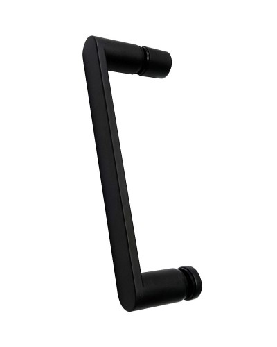 Душевой уголок Abber Sonnenstrand 120x85 AG04120BS-S85B профиль Черный стекло прозрачное