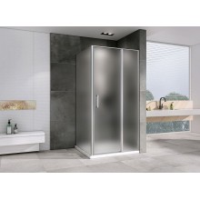 Душевой уголок Abber Sonnenstrand 120x90 AG04120MS-S90M профиль Хром стекло матовое