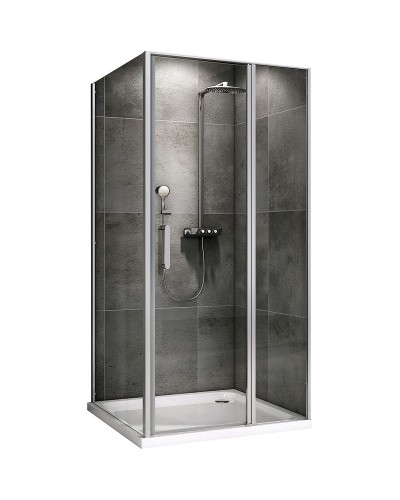 Душевой уголок Abber Sonnenstrand 140х100 AG04140S-S100 профиль Хром стекло прозрачное