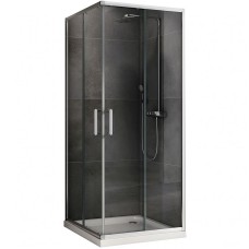 Душевой уголок Abber Schwarzer Diamant 90x90 AG020905 профиль Хром стекло прозрачное