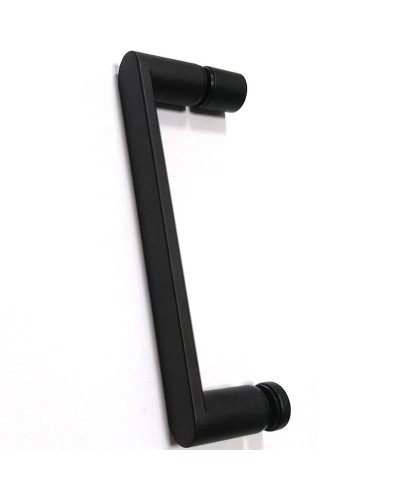 Душевой уголок Abber Schwarzer Diamant 170x75 AG30170B-S75B профиль Черный стекло прозрачное