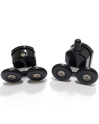 Душевой уголок Abber Schwarzer Diamant 140x75 AG30140BH-S75B-S75B профиль Черный стекло прозрачное