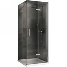 Душевой уголок Abber Zart 100x100 AG08100P-S101 профиль Хром стекло прозрачное