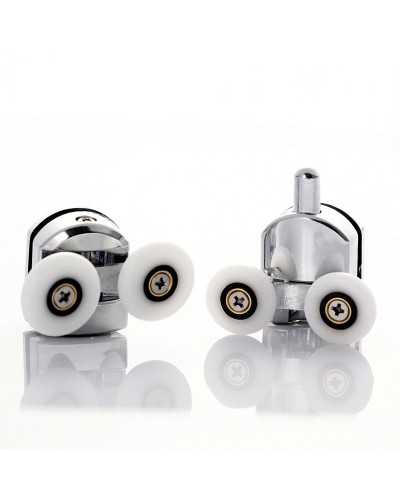 Душевой уголок Abber Schwarzer Diamant 100x75 AG30100H-S75 профиль Хром стекло прозрачное