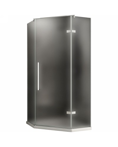 Душевой уголок Abber Ewiges Wasser 80x80 AG05080M профиль Хром стекло матовое