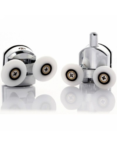 Душевой уголок Abber Schwarzer Diamant 170x85 AG30170MH-S85M-S85M профиль Хром стекло матовое