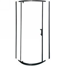 Душевой уголок Cerutti SPA Korra 90x90 Z90B профиль Черный стекло прозрачное