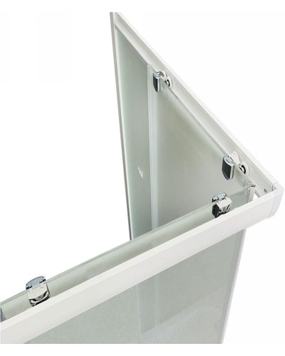 Душевой уголок Royal Bath HPD 110x80 RB8110HPD-C профиль Белый стекло матовое