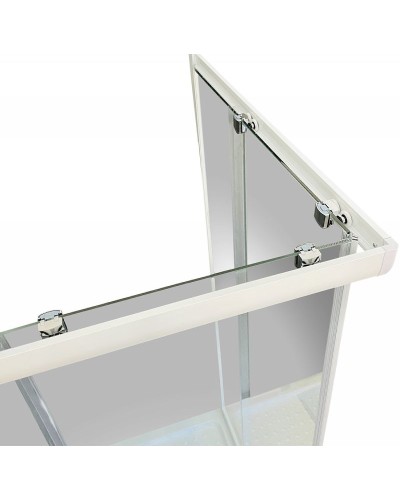 Душевой уголок Royal Bath HPD 110x80 RB8110HPD-T профиль Белый стекло прозрачное