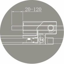 Душевой уголок Cezares Slider 110x90 SLIDER-AH-1-90-100/110-C-NERO профиль Черный матовый стекло прозрачное