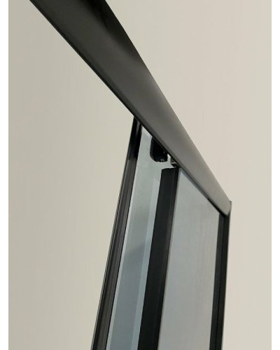 Душевой уголок Niagara Eco 100х100 NG-010-14QT профиль Черный стекло тонированное