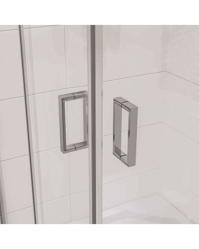 Душевой уголок Niagara Nova 80х80 NG-6688-08 профиль Хром стекло прозрачное