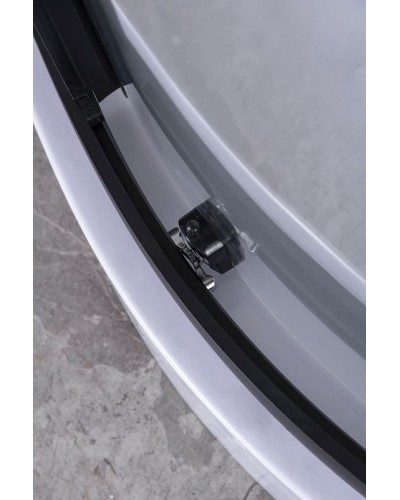 Душевой уголок Niagara Nova 80х80 NG-6886-08 BLACK профиль Черный стекло прозрачное