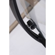 Душевой уголок Niagara Nova 80х80 NG-6886-08 BLACK профиль Черный стекло прозрачное