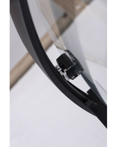 Душевой уголок Niagara Nova 80х80 NG-6886-08 BLACK профиль Черный стекло прозрачное