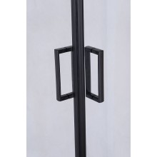 Душевой уголок Niagara Nova 80х80 NG-6888-08 BLACK профиль Черный стекло прозрачное