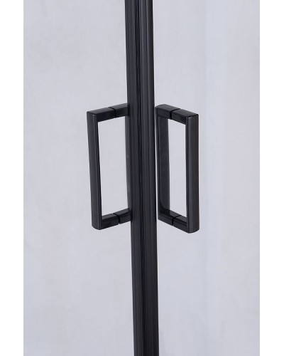 Душевой уголок Niagara Nova 80х80 NG-6888-08 BLACK профиль Черный стекло прозрачное