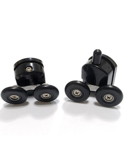 Душевой уголок Abber Schwarzer Diamant 150x100 AG30150B5-S100B5 профиль Черный стекло прозрачное