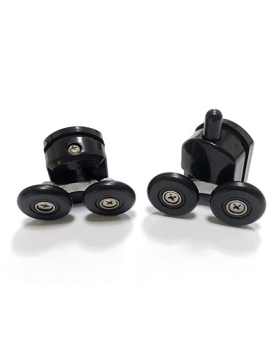 Душевой уголок Abber Schwarzer Diamant 120x100 AG30120B5-S100B5 профиль Черный стекло прозрачное