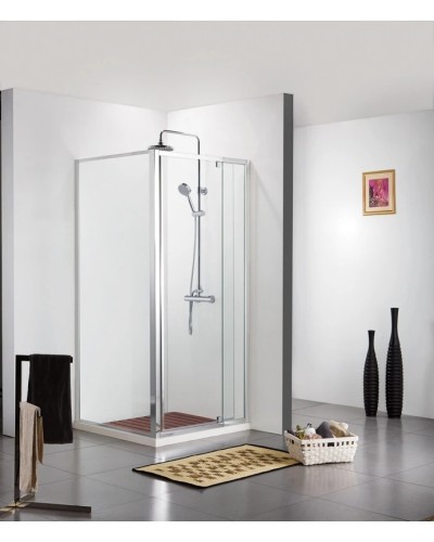Душевой уголок 90х90 см Bravat Line BS090.2113A прозрачное