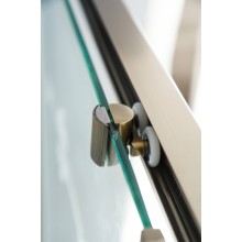 Душевой уголок Cezares Giubileo 140x90 GIUBILEO-AH-1-140/90-SCORREVOLE-C-Br профиль Бронза стекло прозрачное