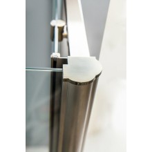 Душевой уголок Cezares Giubileo 140x90 GIUBILEO-AH-1-140/90-SCORREVOLE-C-Br профиль Бронза стекло прозрачное