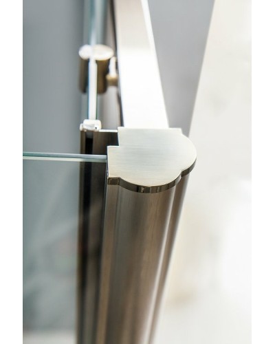 Душевой уголок Cezares Giubileo 140x90 GIUBILEO-AH-1-140/90-SCORREVOLE-C-Br профиль Бронза стекло прозрачное