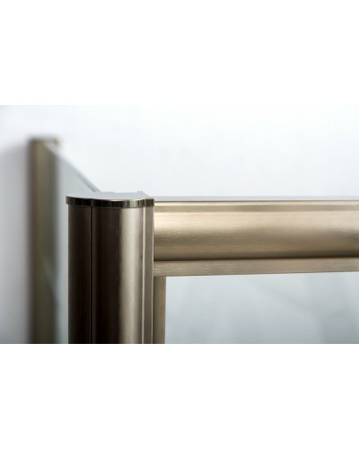 Душевой уголок Cezares Giubileo 140x90 GIUBILEO-AH-1-140/90-SCORREVOLE-C-Br профиль Бронза стекло прозрачное