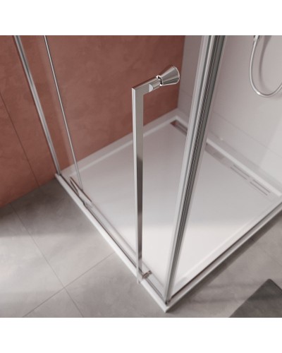 Душевой уголок CEZARES LINER-A-1-100-C-Cr-R правый