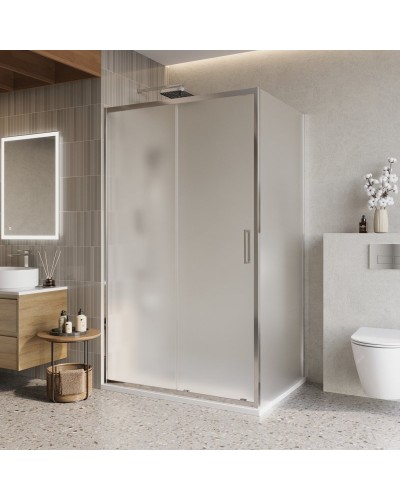 Душевой уголок BelBagno LUCE-AH-1-120/90-P-Cr