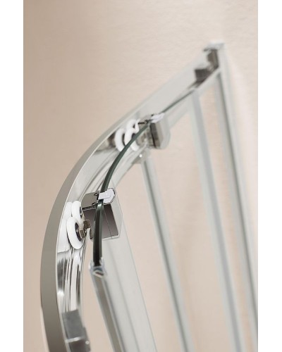 Душевой уголок Cezares Eco 90x90 ECO-O-R-2-90-C-Cr профиль Хром стекло прозрачное