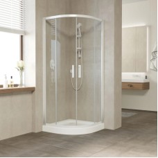 Душевой уголок 80х80 см Vegas Glass ZS 80 01 01 прозрачное