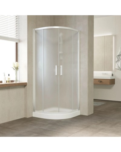 Душевой уголок 90х90 см Vegas Glass ZS 90 01 10 сатин