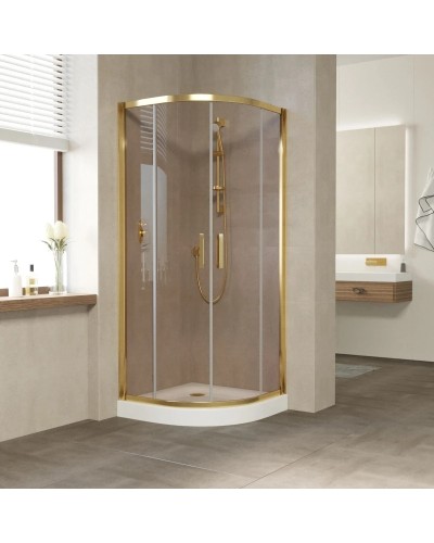 Душевой уголок 90х90 см Vegas Glass ZS 90 09 05 бронза
