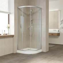 Душевой уголок 100х100 см Vegas Glass ZS 100 07 01 прозрачное