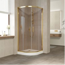 Душевой уголок 100х100 см Vegas Glass ZS 100 09 05 бронза