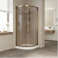 Душевой уголок 100х100 см Vegas Glass ZS 100 05 05 бронза